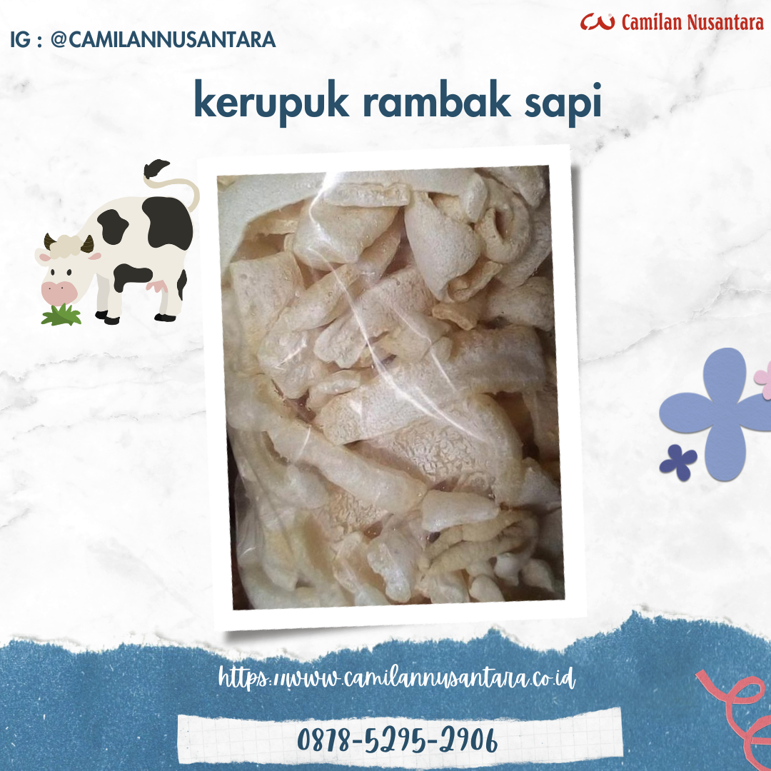 Resep Rambak Kerupuk Sapi Gurihnya Lezat yang Menggoda Selera