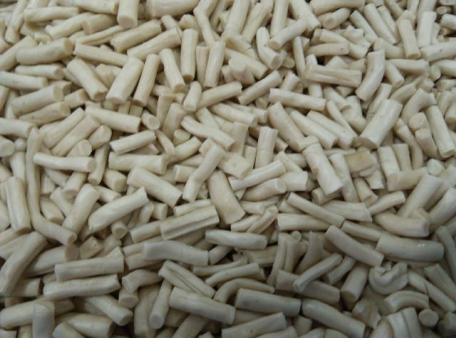 Krupuk Stik Bulat Putih