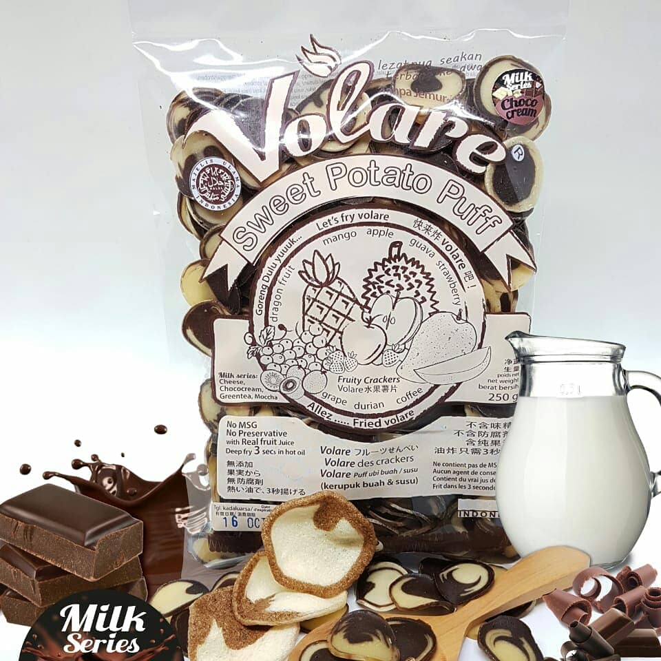 Kerupuk Choco Cream / Choco Cream Crackers