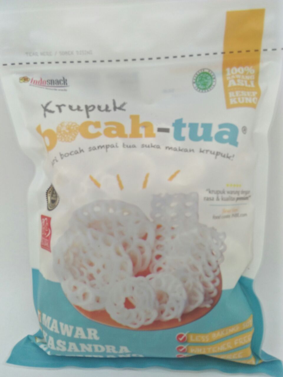 Kerupuk Mawar Bocah Tua 500 gram