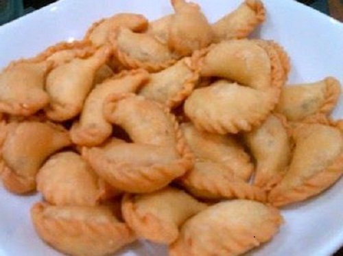 Resep Membuat pastel mini isi abon