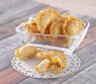 cara membuat pastel ebi kering bumbu kare